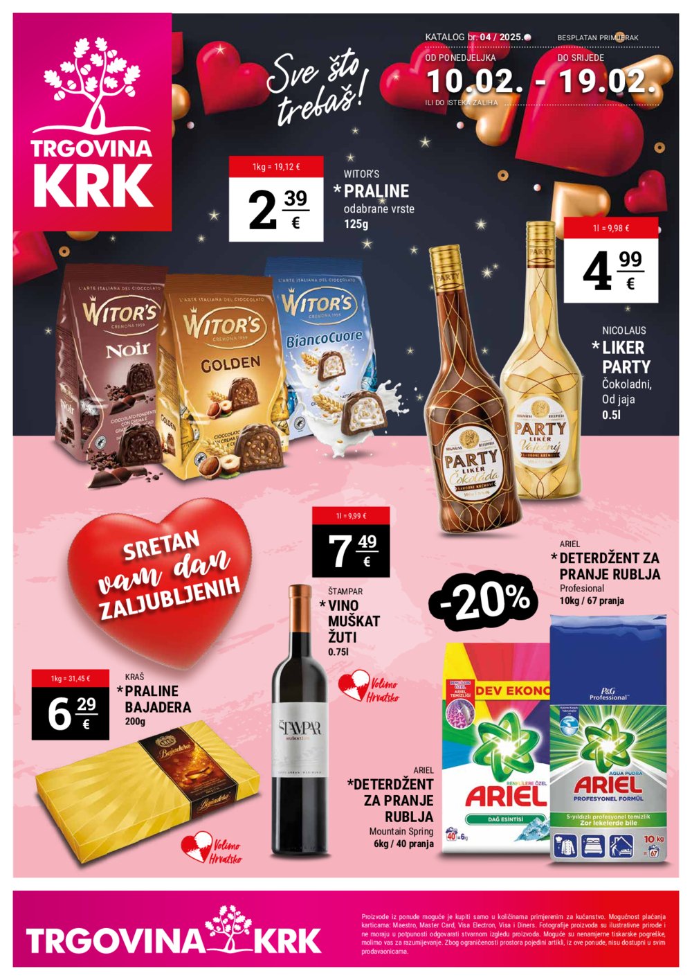 Trgovina Krk katalog Akcija 10.02.-19.02.2025.