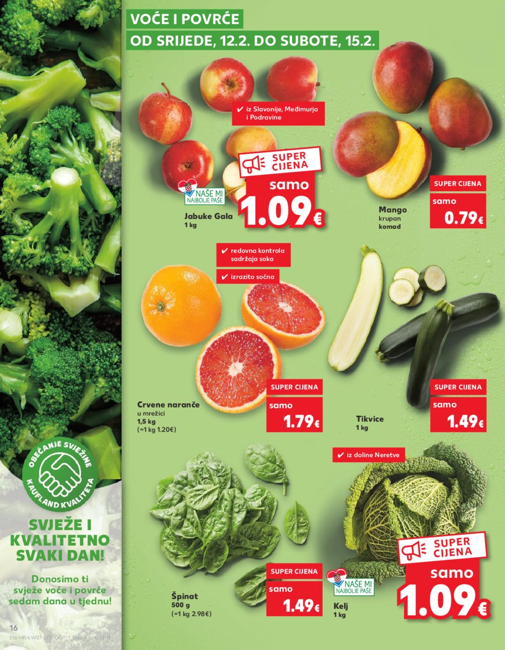 Kaufland katalog Akcija 12.02.-18.02.2025. Odabrane poslovnice