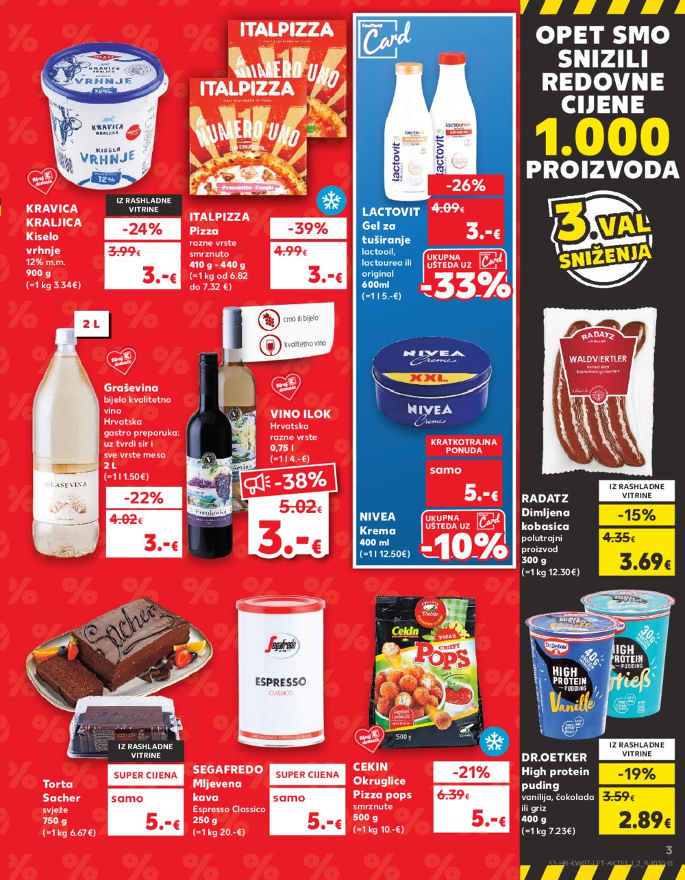 Kaufland katalog Akcija 12.02.-18.02.2025. Odabrane poslovnice