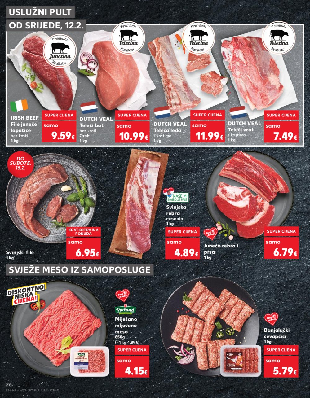 Kaufland katalog Akcija 12.02.-18.02.2025. Odabrane poslovnice