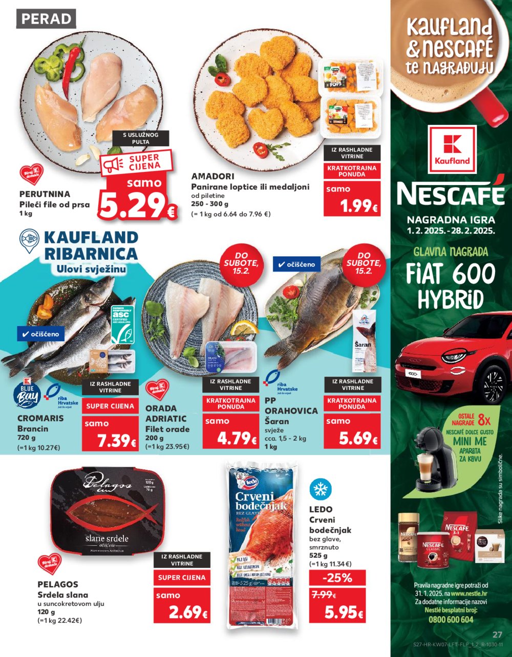 Kaufland katalog Akcija 12.02.-18.02.2025. Odabrane poslovnice