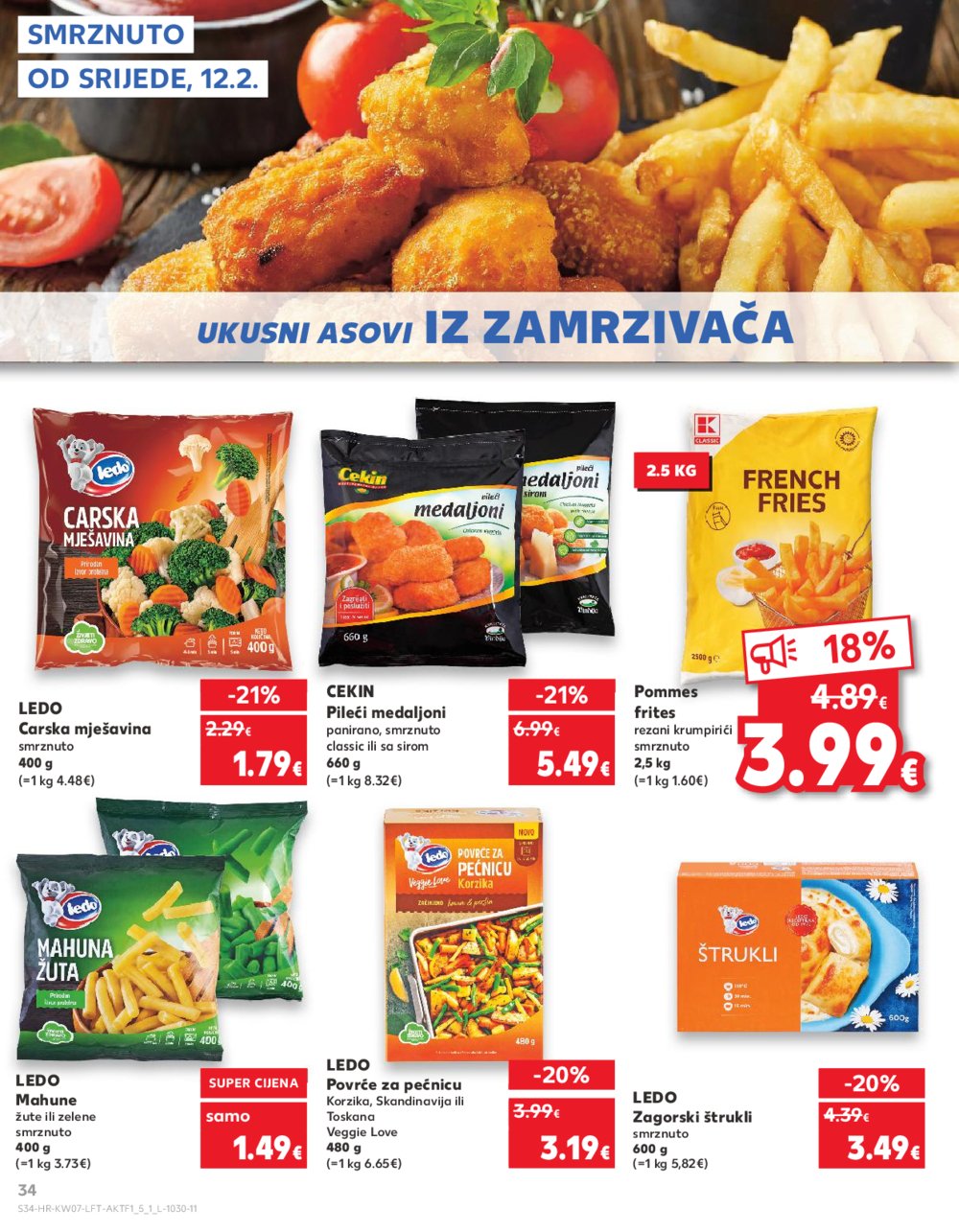 Kaufland katalog Akcija 12.02.-18.02.2025. Odabrane poslovnice