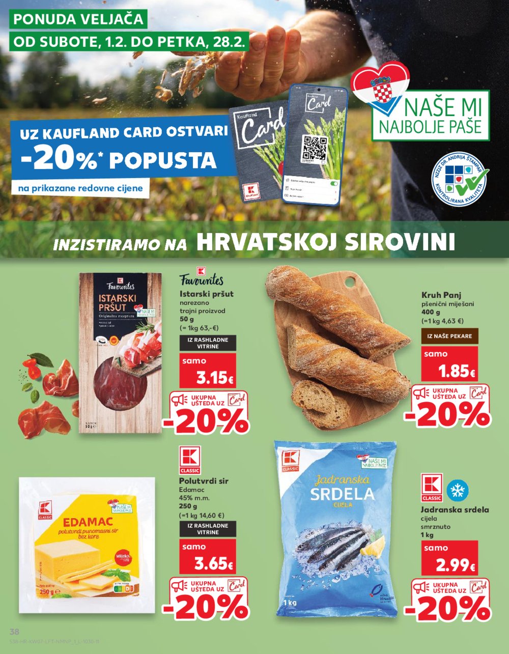 Kaufland katalog Akcija 12.02.-18.02.2025. Odabrane poslovnice