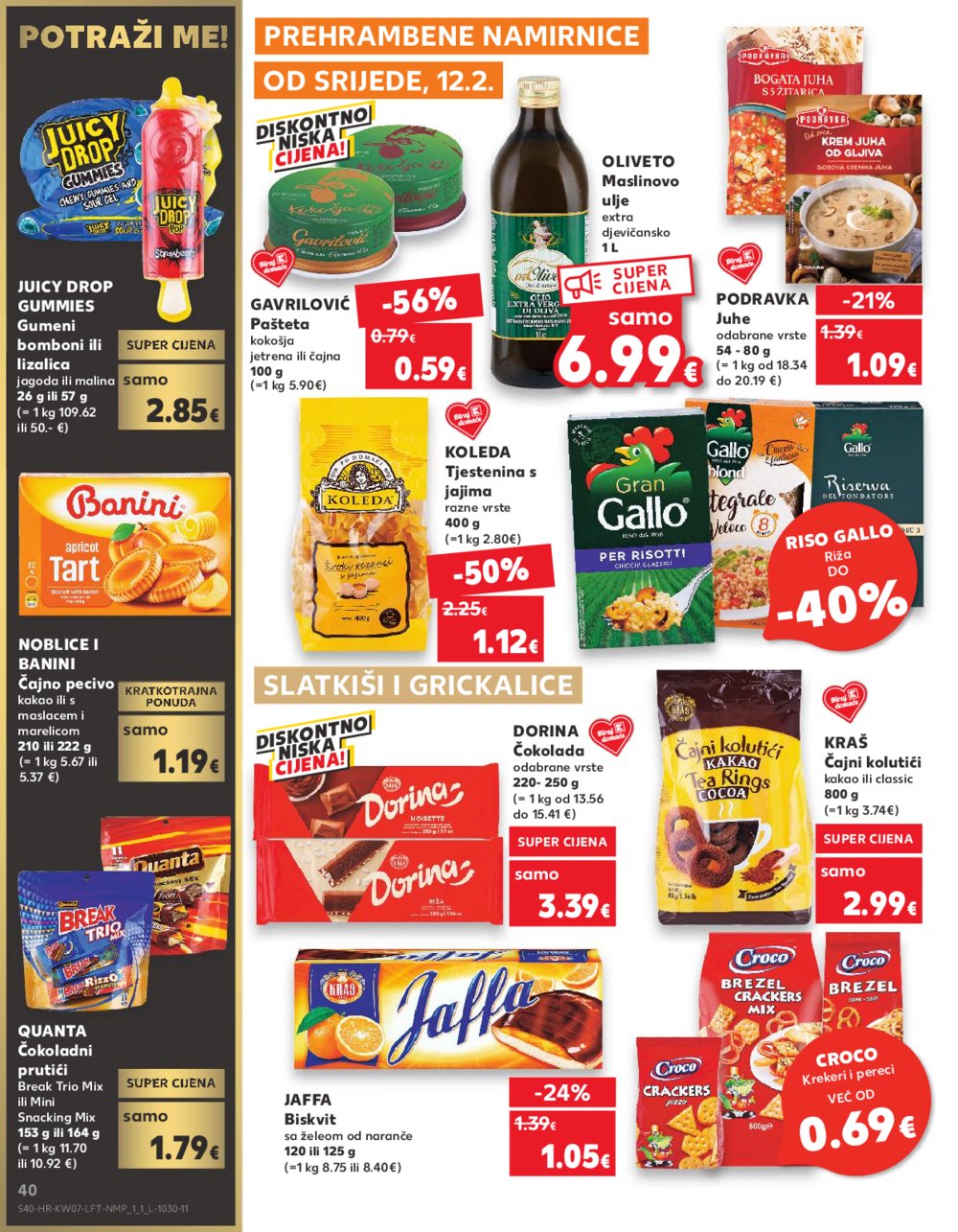 Kaufland katalog Akcija 12.02.-18.02.2025. Odabrane poslovnice