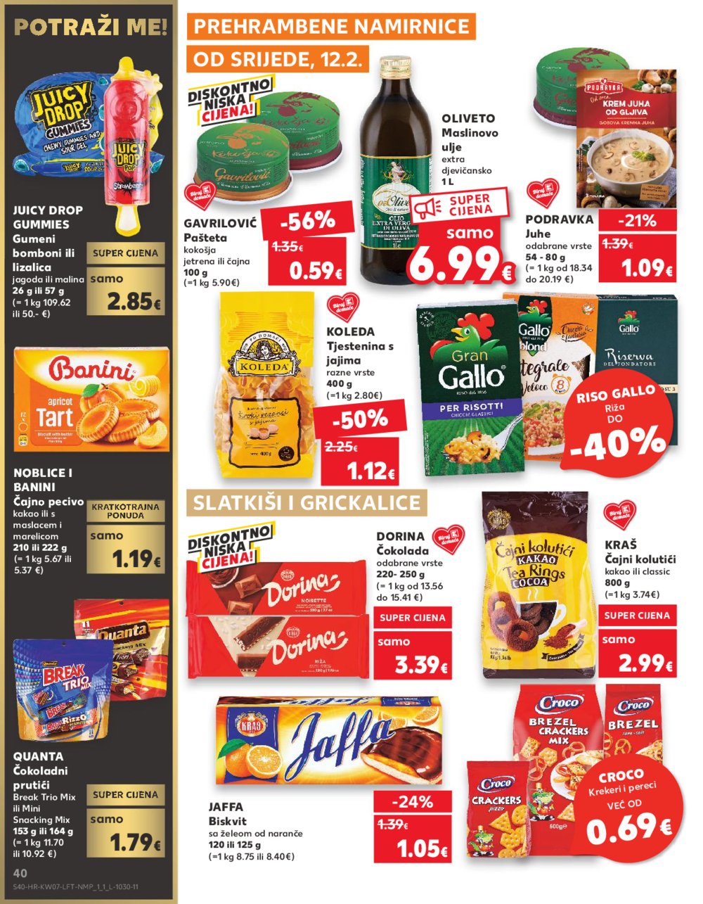 Kaufland katalog Akcija 12.02.-18.02.2025. Odabrane poslovnice