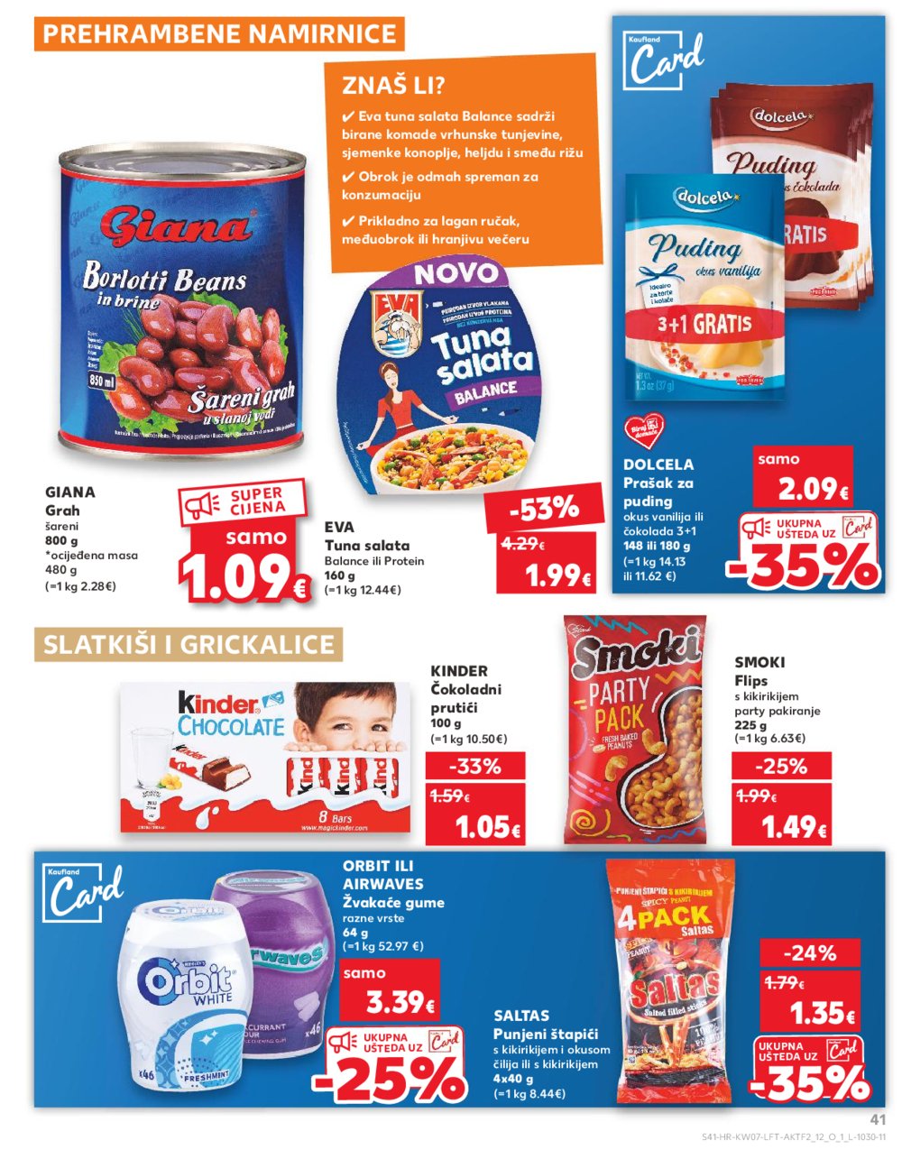 Kaufland katalog Akcija 12.02.-18.02.2025. Odabrane poslovnice