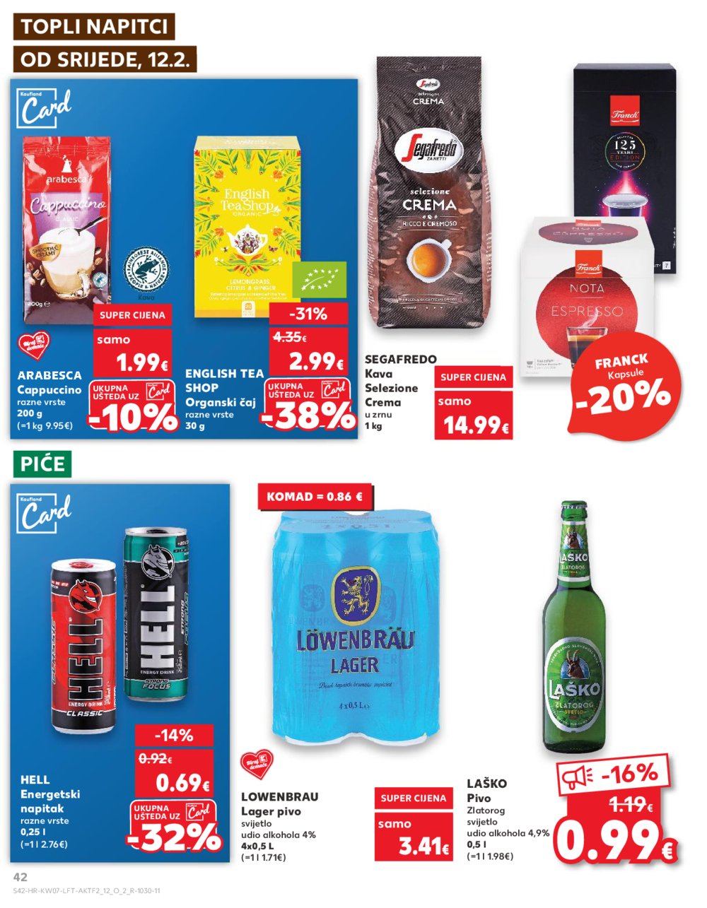 Kaufland katalog Akcija 12.02.-18.02.2025. Odabrane poslovnice