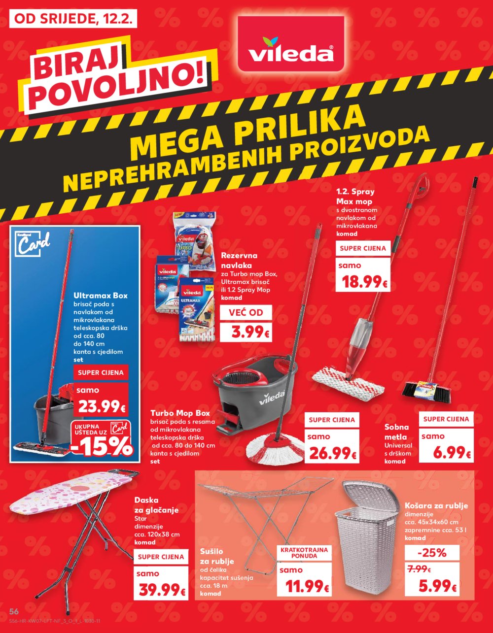 Kaufland katalog Akcija 12.02.-18.02.2025. Odabrane poslovnice