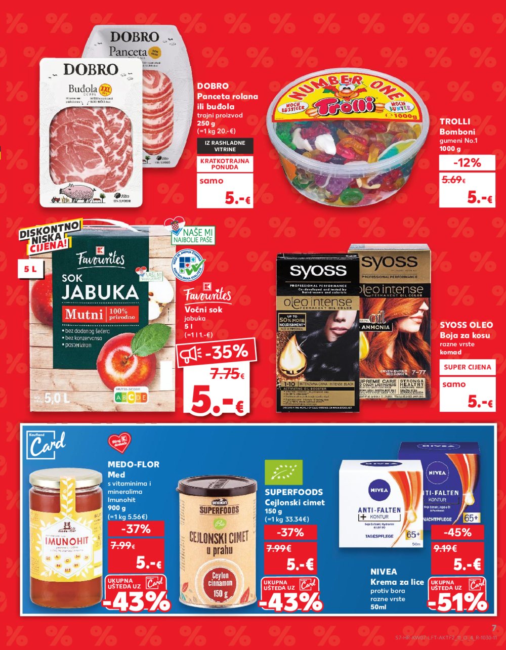 Kaufland katalog Akcija 12.02.-18.02.2025. Odabrane poslovnice