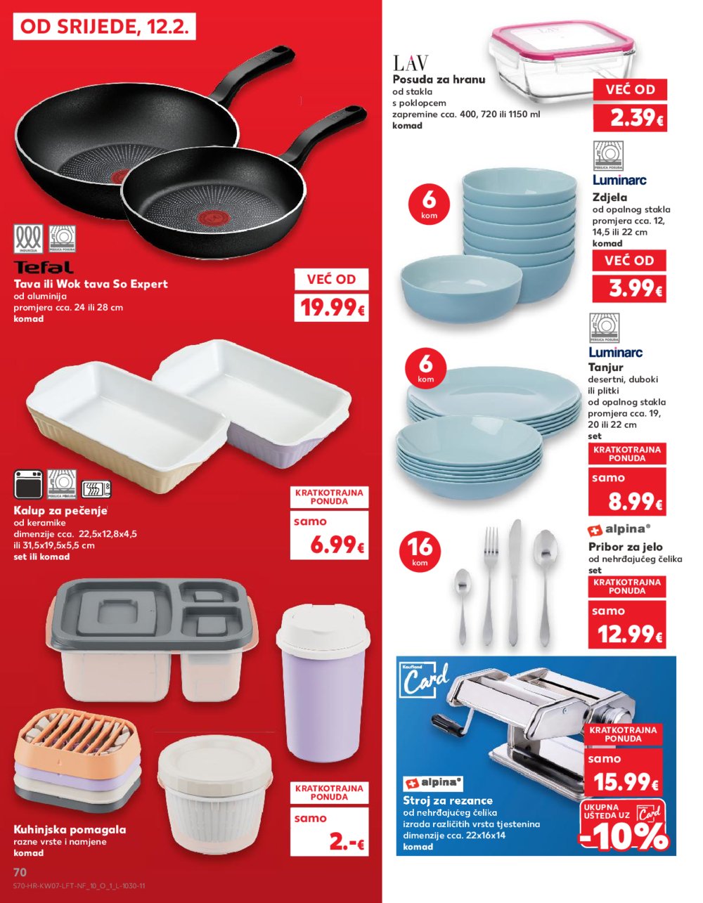 Kaufland katalog Akcija 12.02.-18.02.2025. Odabrane poslovnice