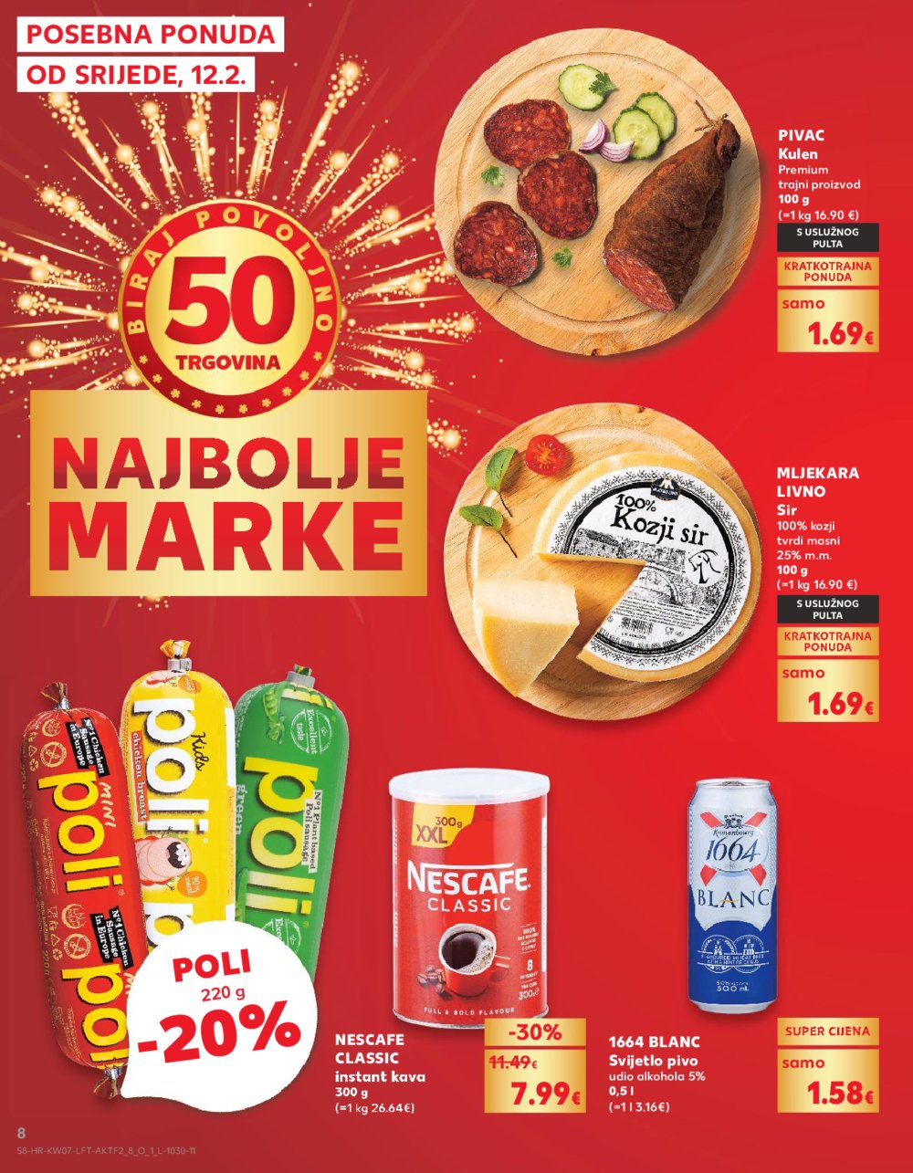 Kaufland katalog Akcija 12.02.-18.02.2025. Odabrane poslovnice