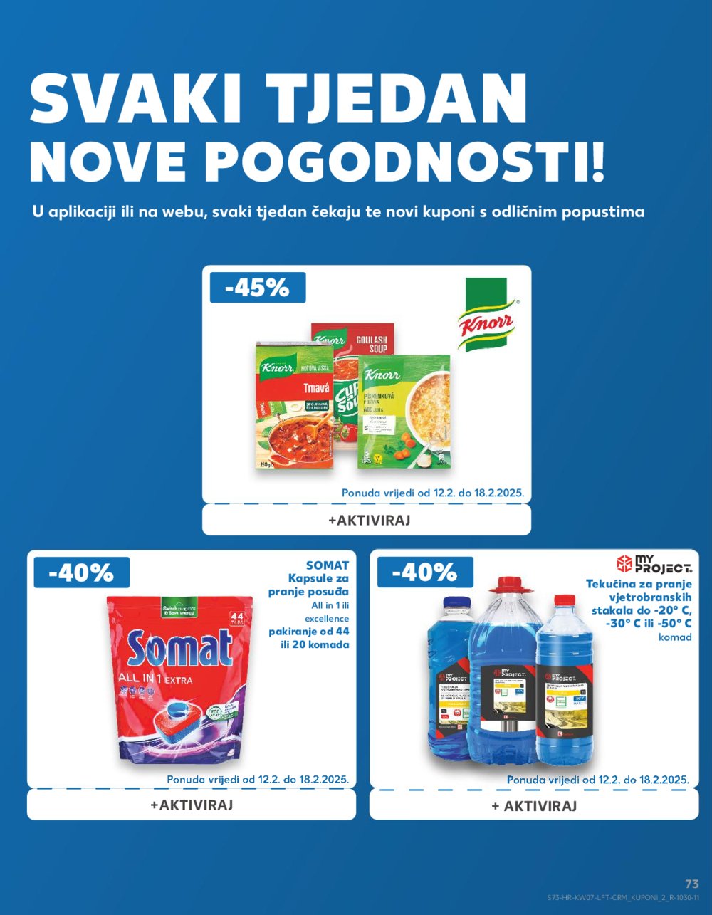 Kaufland katalog Akcija 12.02.-18.02.2025. Odabrane poslovnice