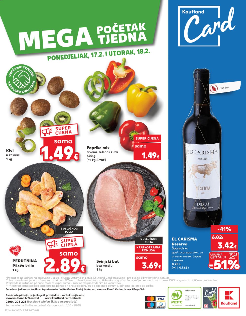 Kaufland katalog Akcija 12.02.-18.02.2025. Odabrane poslovnice