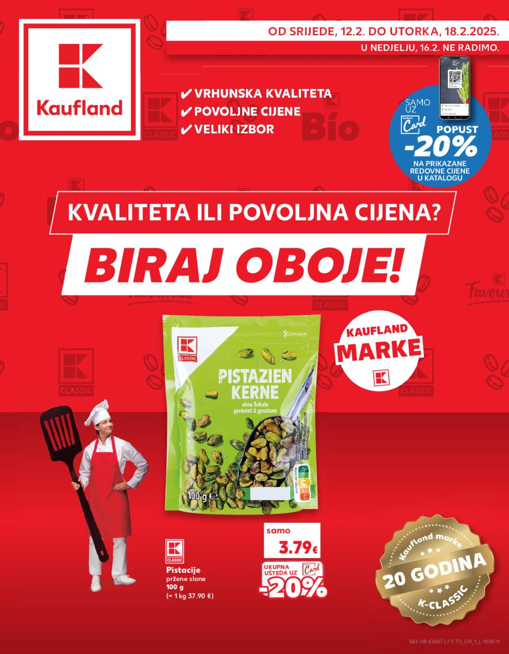 Kaufland katalog Akcija 12.02.-18.02.2025. Odabrane poslovnice