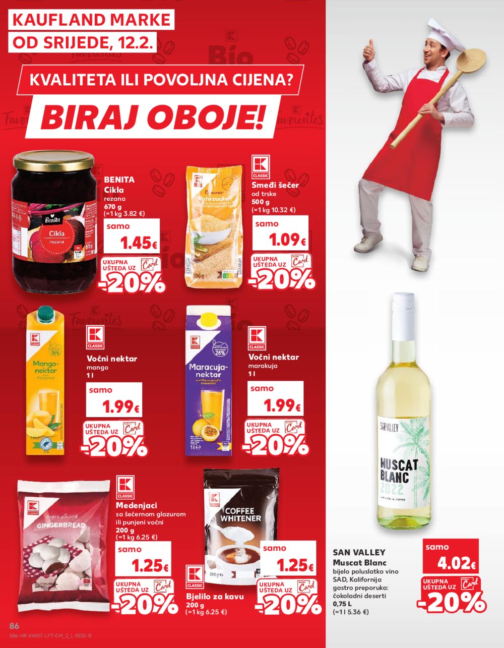 Kaufland katalog Akcija 12.02.-18.02.2025. Odabrane poslovnice