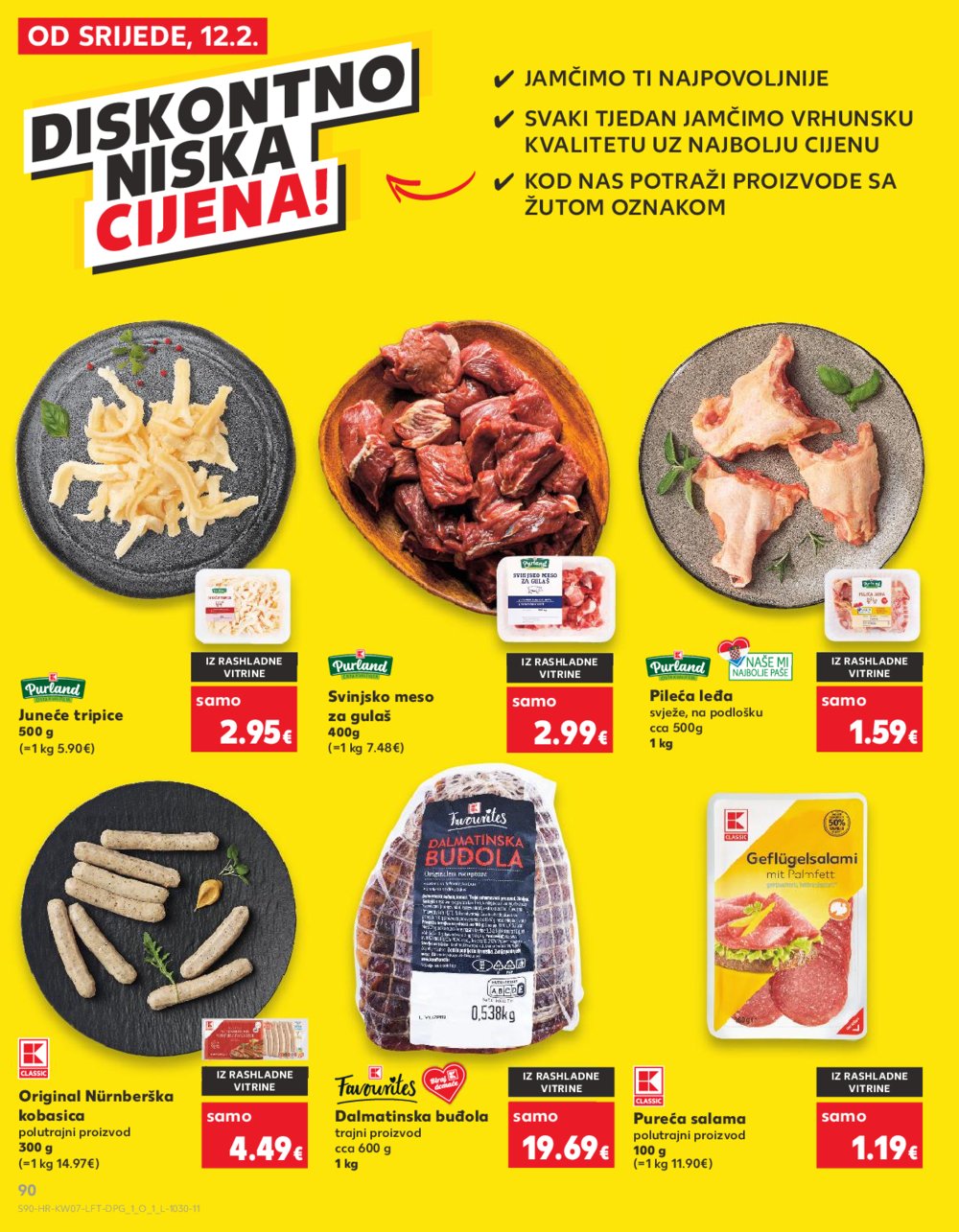 Kaufland katalog Akcija 12.02.-18.02.2025. Odabrane poslovnice