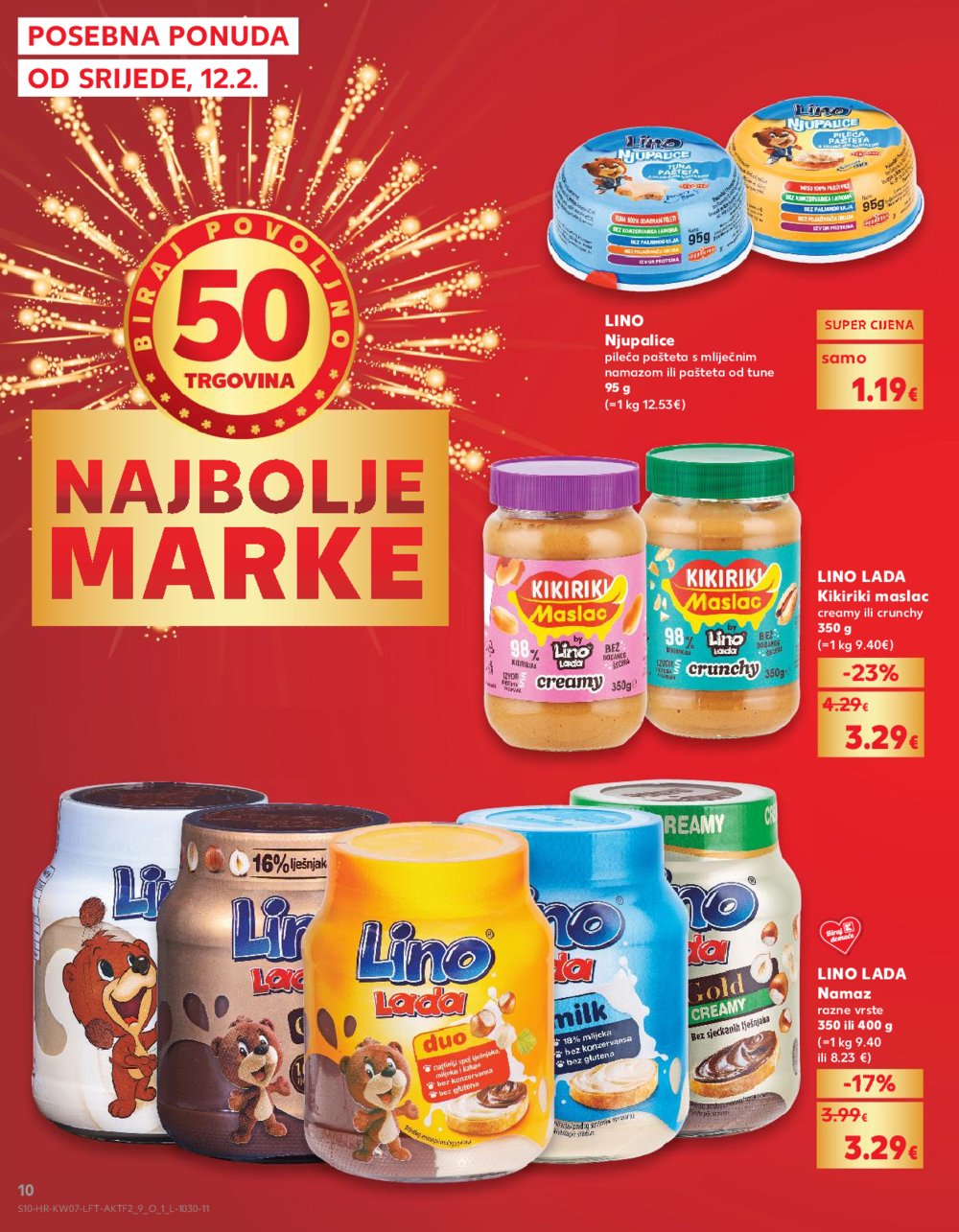 Kaufland katalog Akcija 12.02.-18.02.2025. Odabrane poslovnice