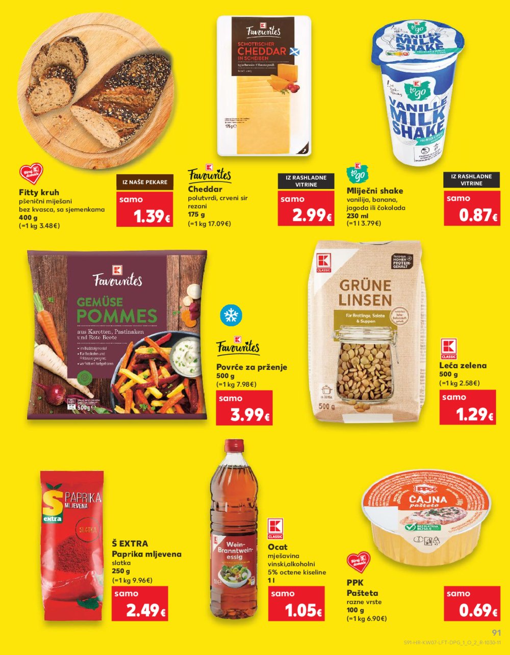 Kaufland katalog Akcija 12.02.-18.02.2025. Odabrane poslovnice