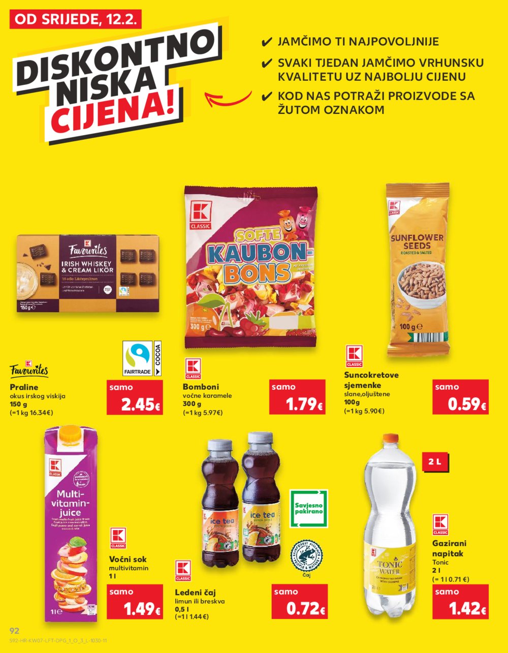 Kaufland katalog Akcija 12.02.-18.02.2025. Odabrane poslovnice