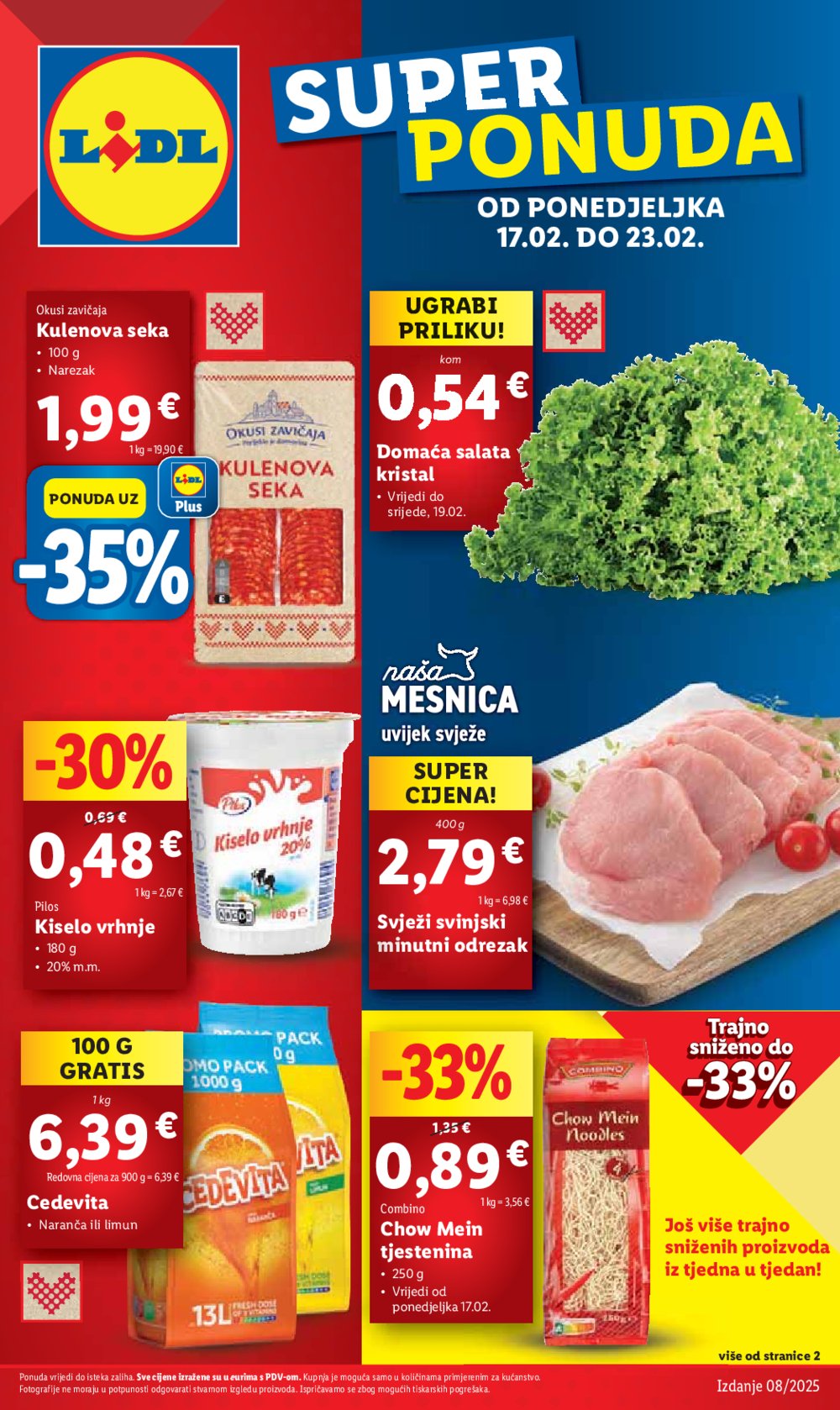 Lidl katalog Super ponuda od ponedjeljka 17.02.-23.02.2025.