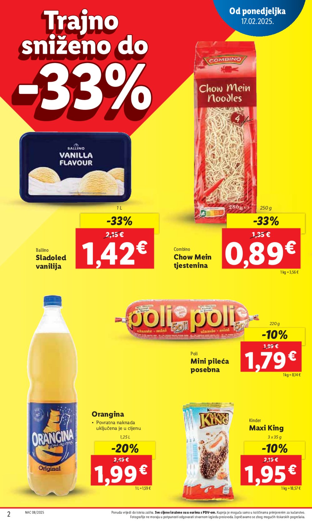 Lidl katalog Super ponuda od ponedjeljka 17.02.-23.02.2025.