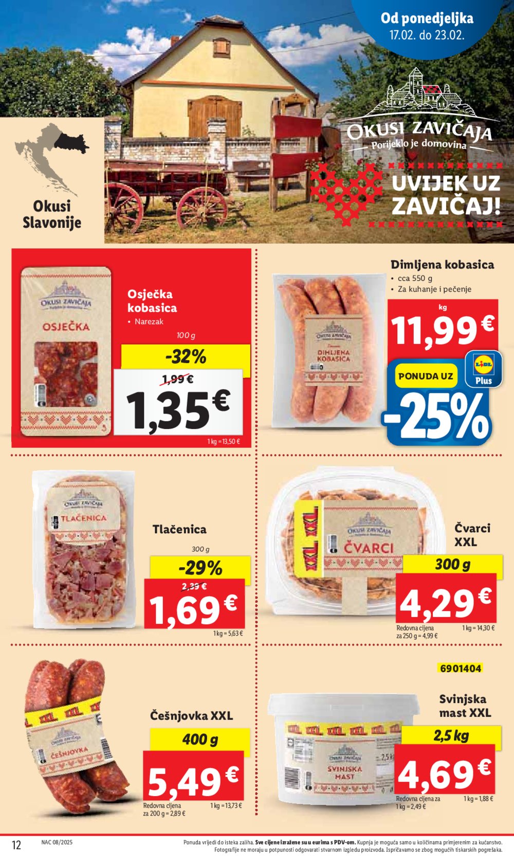 Lidl katalog Super ponuda od ponedjeljka 17.02.-23.02.2025.