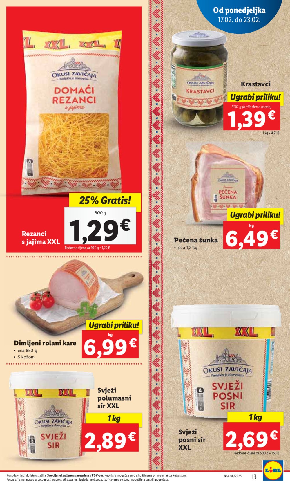 Lidl katalog Super ponuda od ponedjeljka 17.02.-23.02.2025.