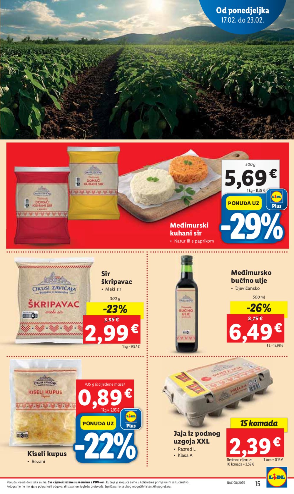 Lidl katalog Super ponuda od ponedjeljka 17.02.-23.02.2025.