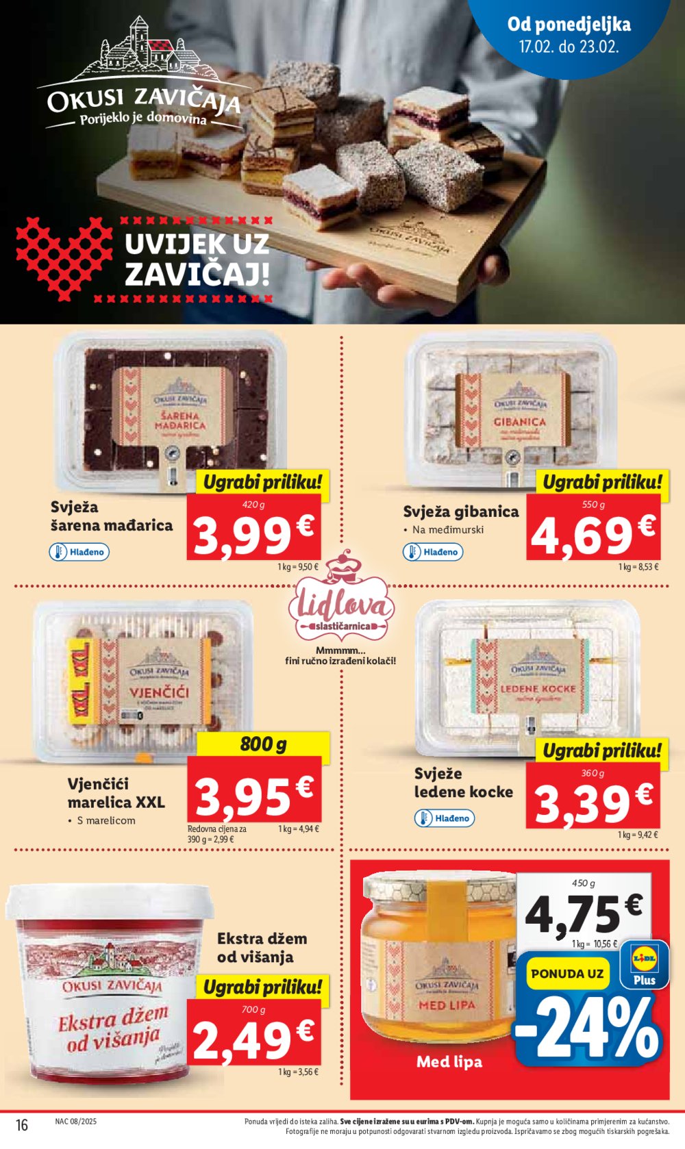 Lidl katalog Super ponuda od ponedjeljka 17.02.-23.02.2025.