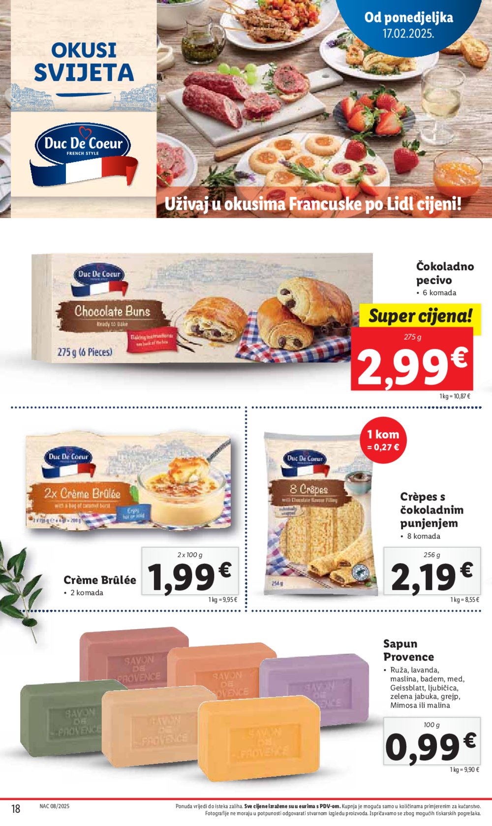 Lidl katalog Super ponuda od ponedjeljka 17.02.-23.02.2025.