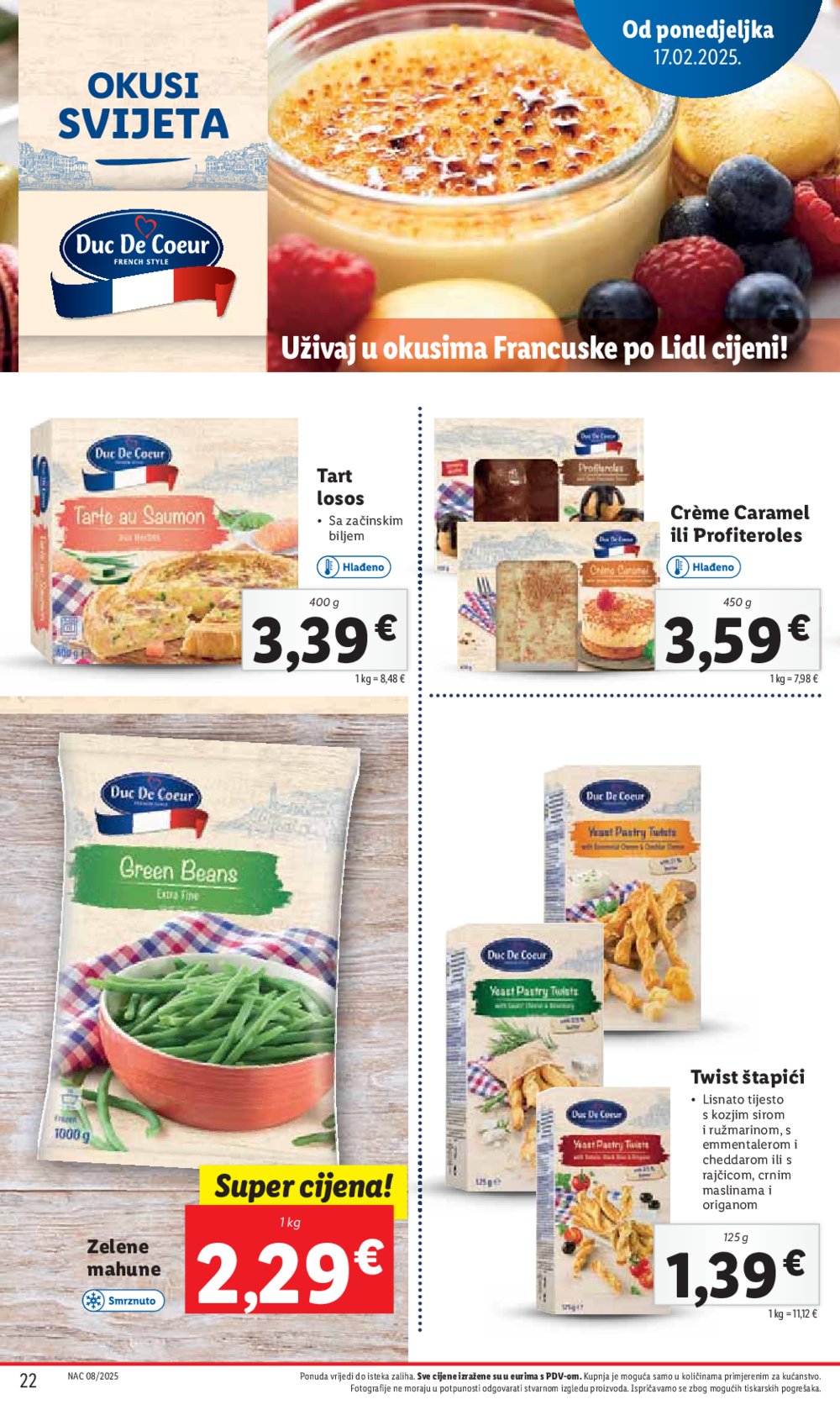 Lidl katalog Super ponuda od ponedjeljka 17.02.-23.02.2025.