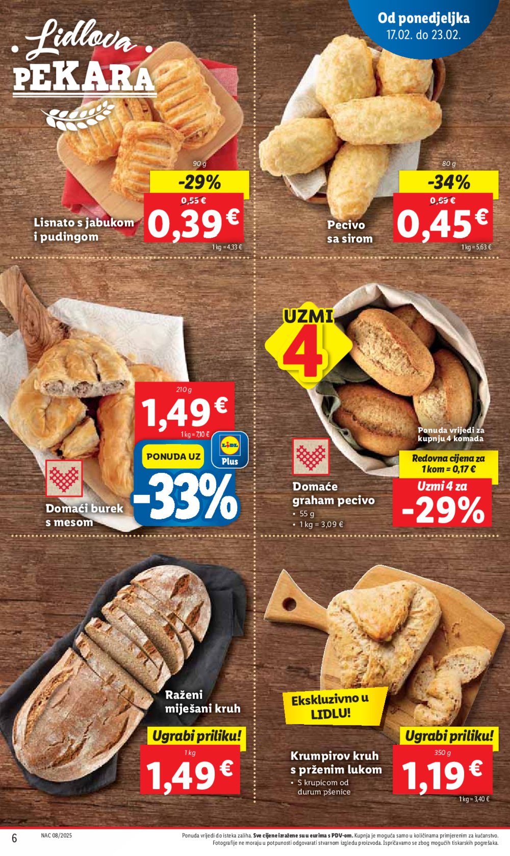 Lidl katalog Super ponuda od ponedjeljka 17.02.-23.02.2025.