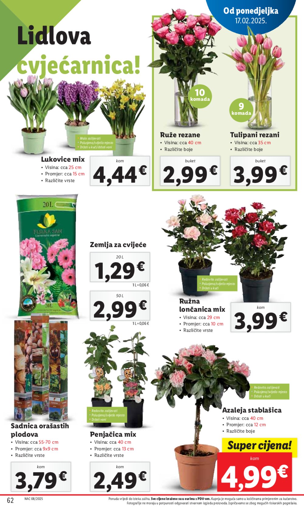 Lidl katalog Super ponuda od ponedjeljka 17.02.-23.02.2025.