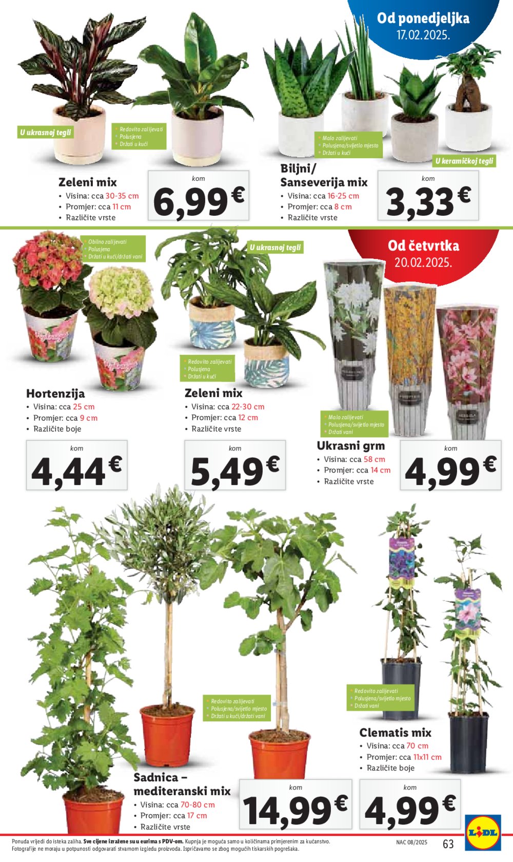 Lidl katalog Super ponuda od ponedjeljka 17.02.-23.02.2025.