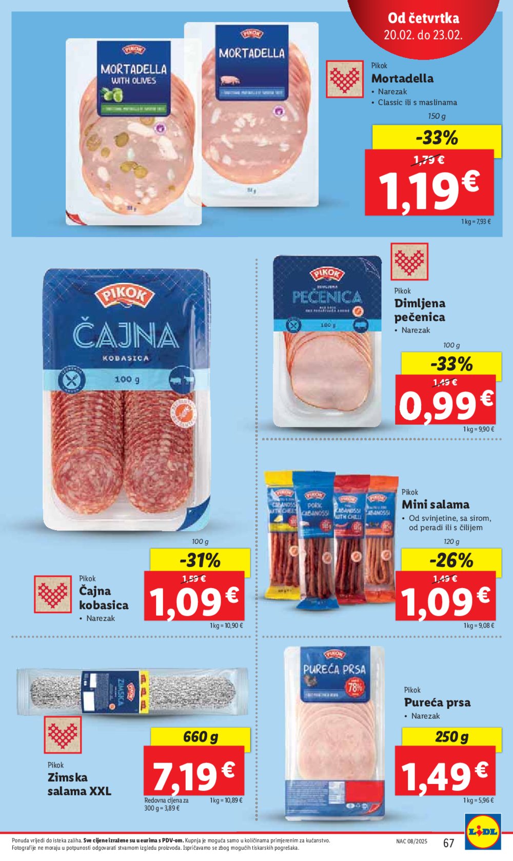 Lidl katalog Super ponuda od ponedjeljka 17.02.-23.02.2025.