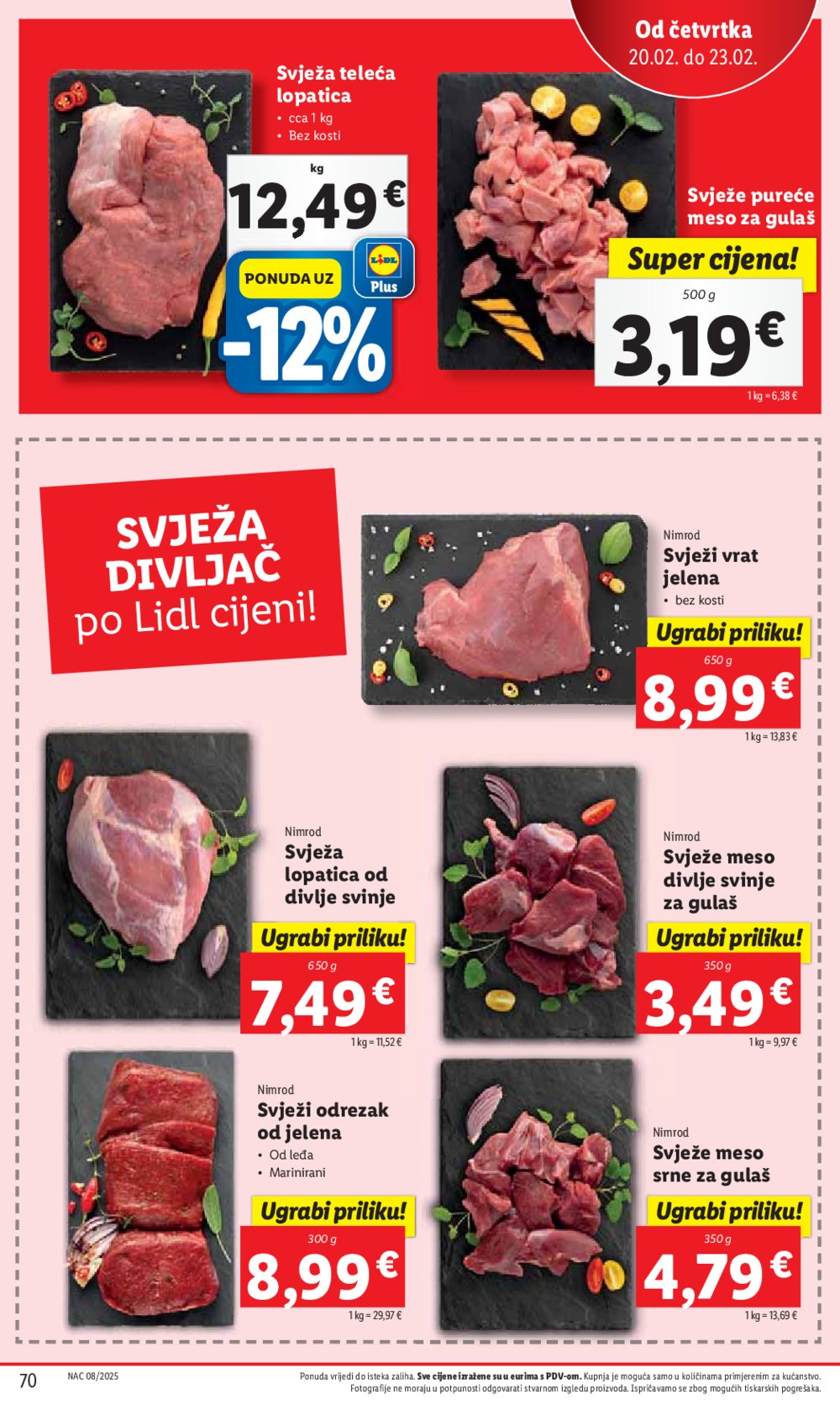 Lidl katalog Super ponuda od ponedjeljka 17.02.-23.02.2025.