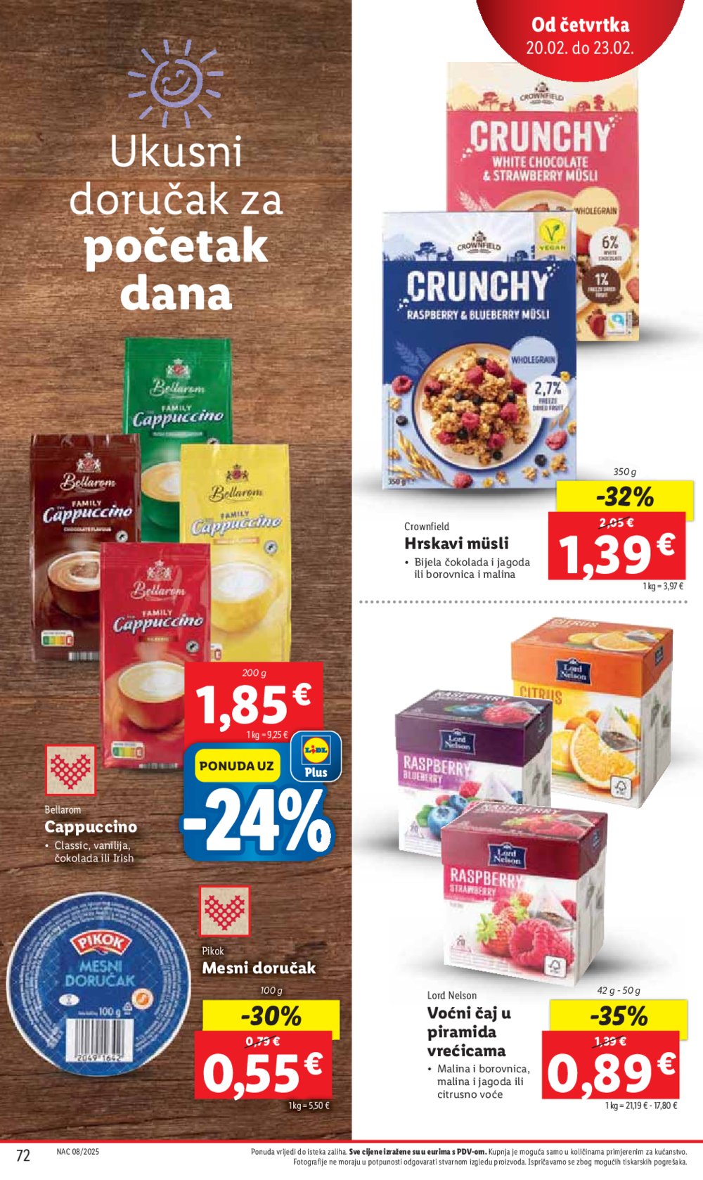 Lidl katalog Super ponuda od ponedjeljka 17.02.-23.02.2025.