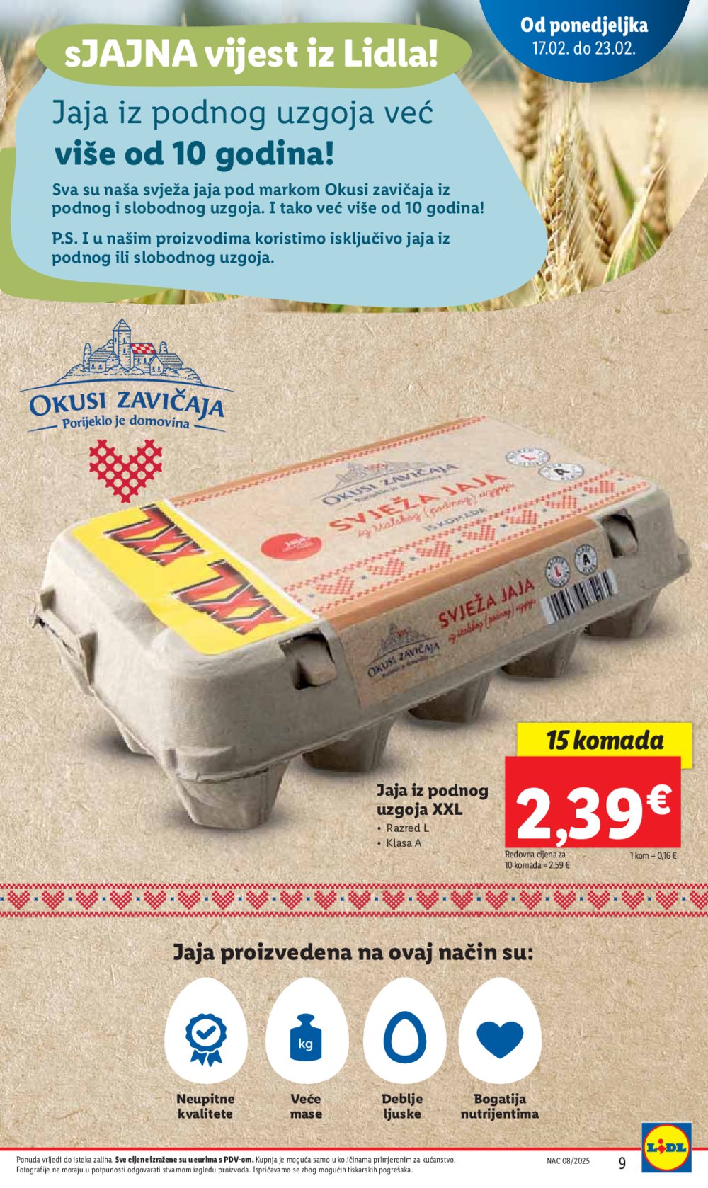 Lidl katalog Super ponuda od ponedjeljka 17.02.-23.02.2025.