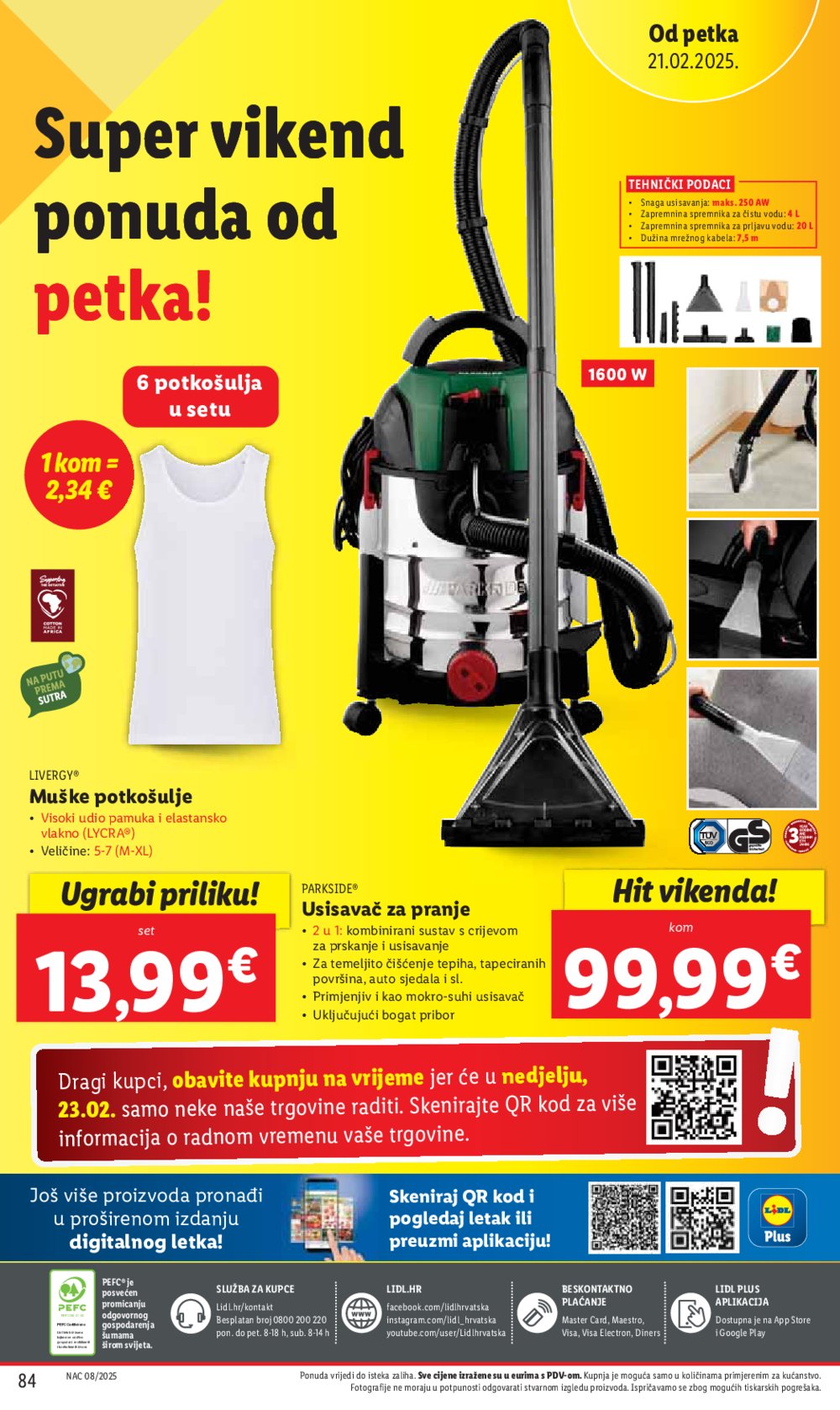 Lidl katalog Super ponuda od ponedjeljka 17.02.-23.02.2025.