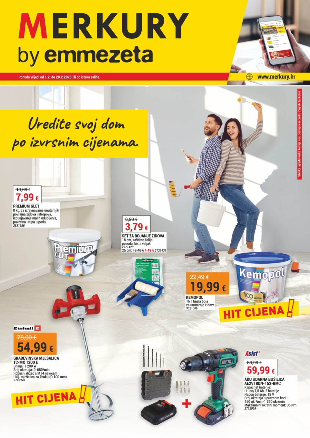 Merkury katalog Akcija 01.02.-28.02.2025.