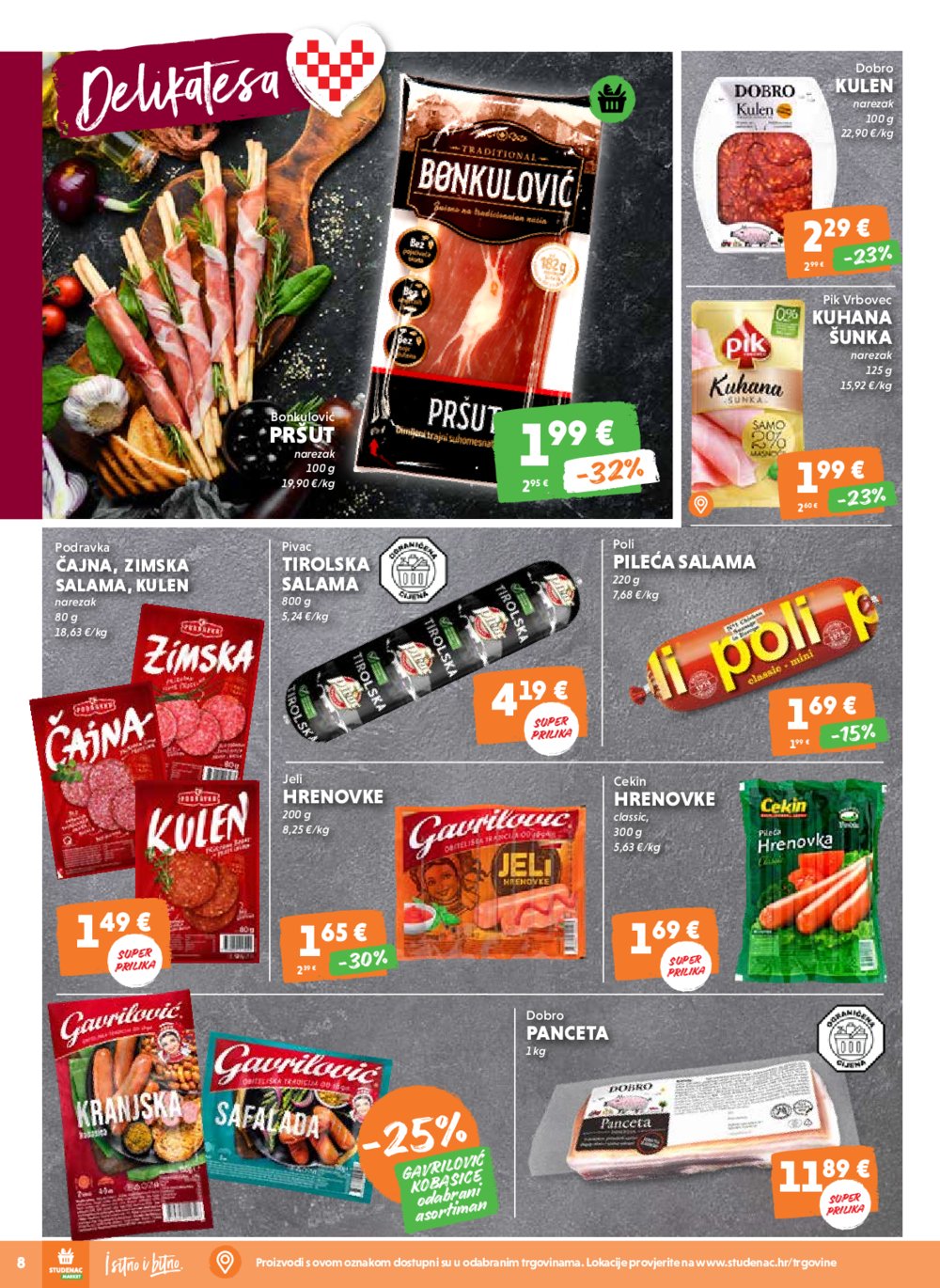 Studenac katalog Akcija 13.02.-19.02.2025.