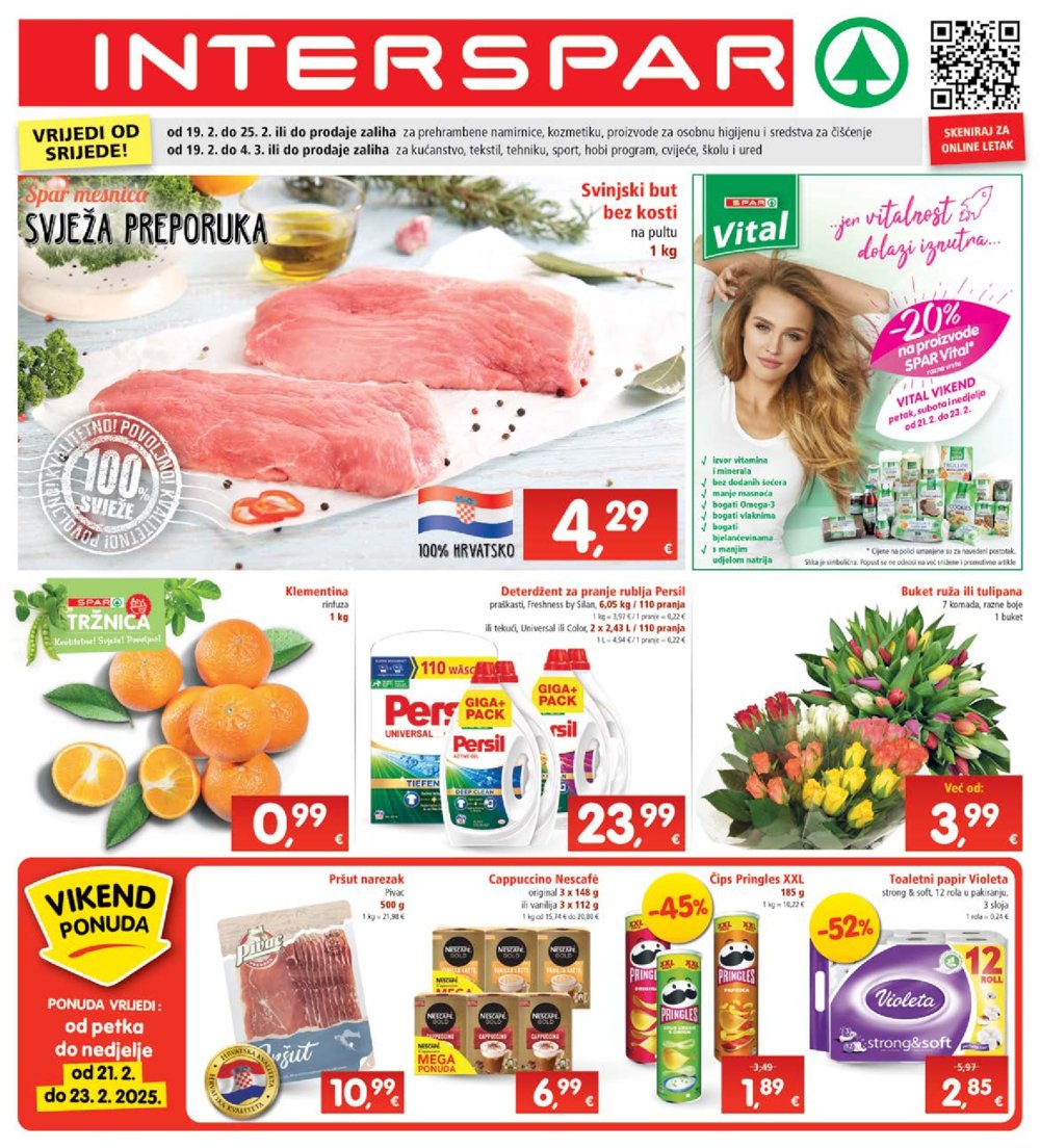 INTERSPAR katalog Akcija 19.02.-25.02.2025.