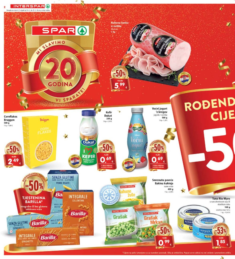 INTERSPAR katalog Akcija 19.02.-25.02.2025.