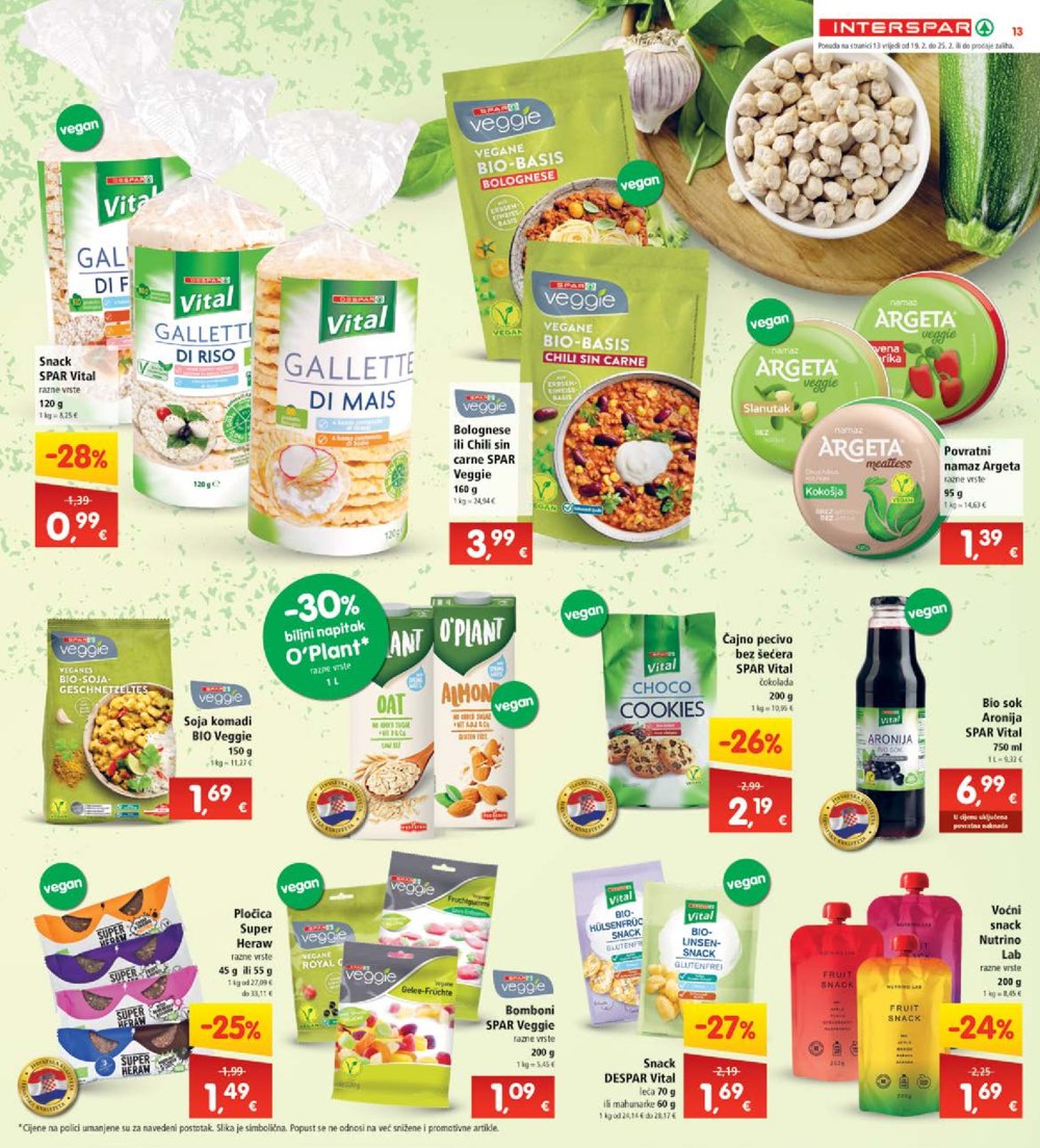 INTERSPAR katalog Akcija 19.02.-25.02.2025.