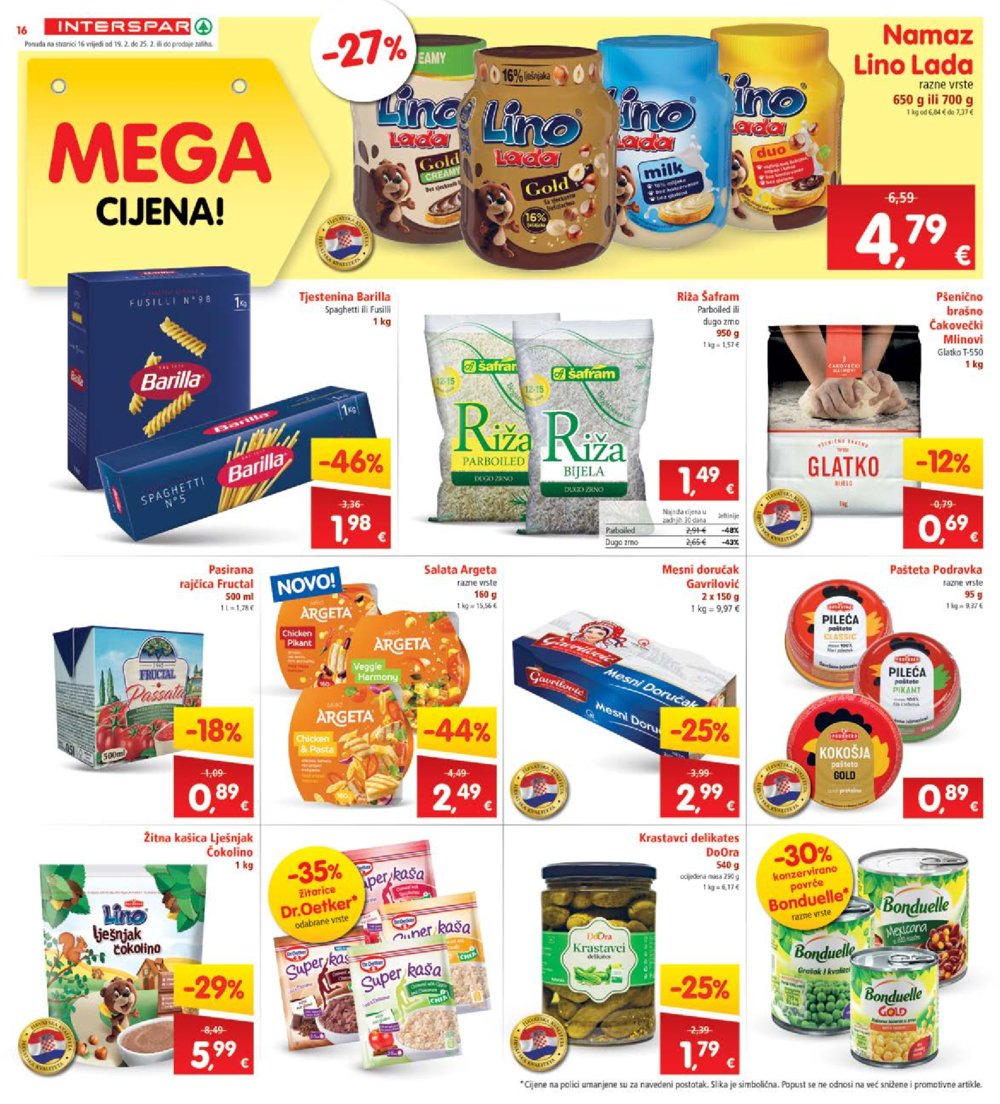 INTERSPAR katalog Akcija 19.02.-25.02.2025.