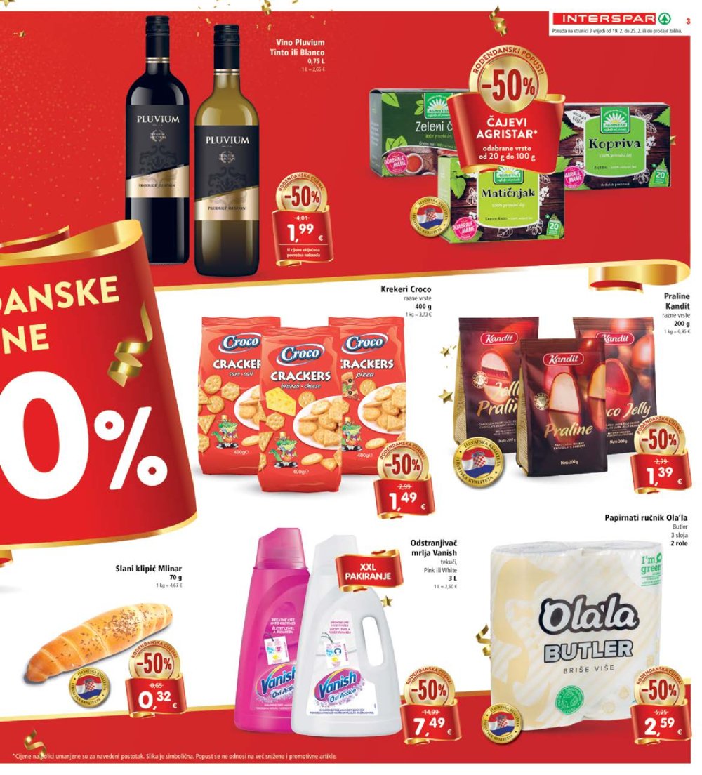 INTERSPAR katalog Akcija 19.02.-25.02.2025.