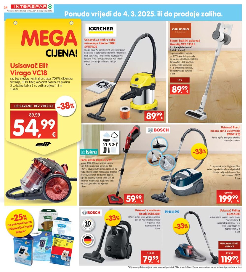 INTERSPAR katalog Akcija 19.02.-25.02.2025.