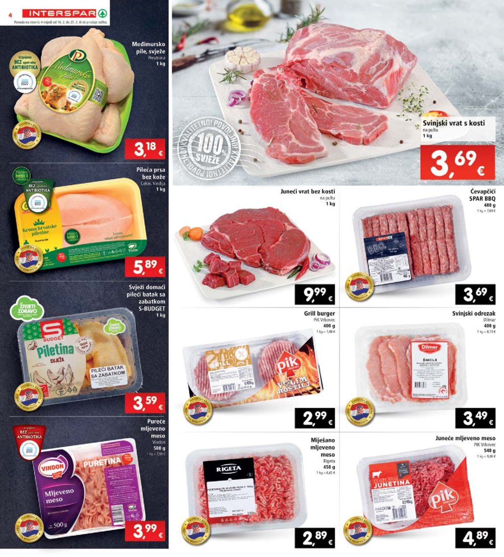 INTERSPAR katalog Akcija 19.02.-25.02.2025.