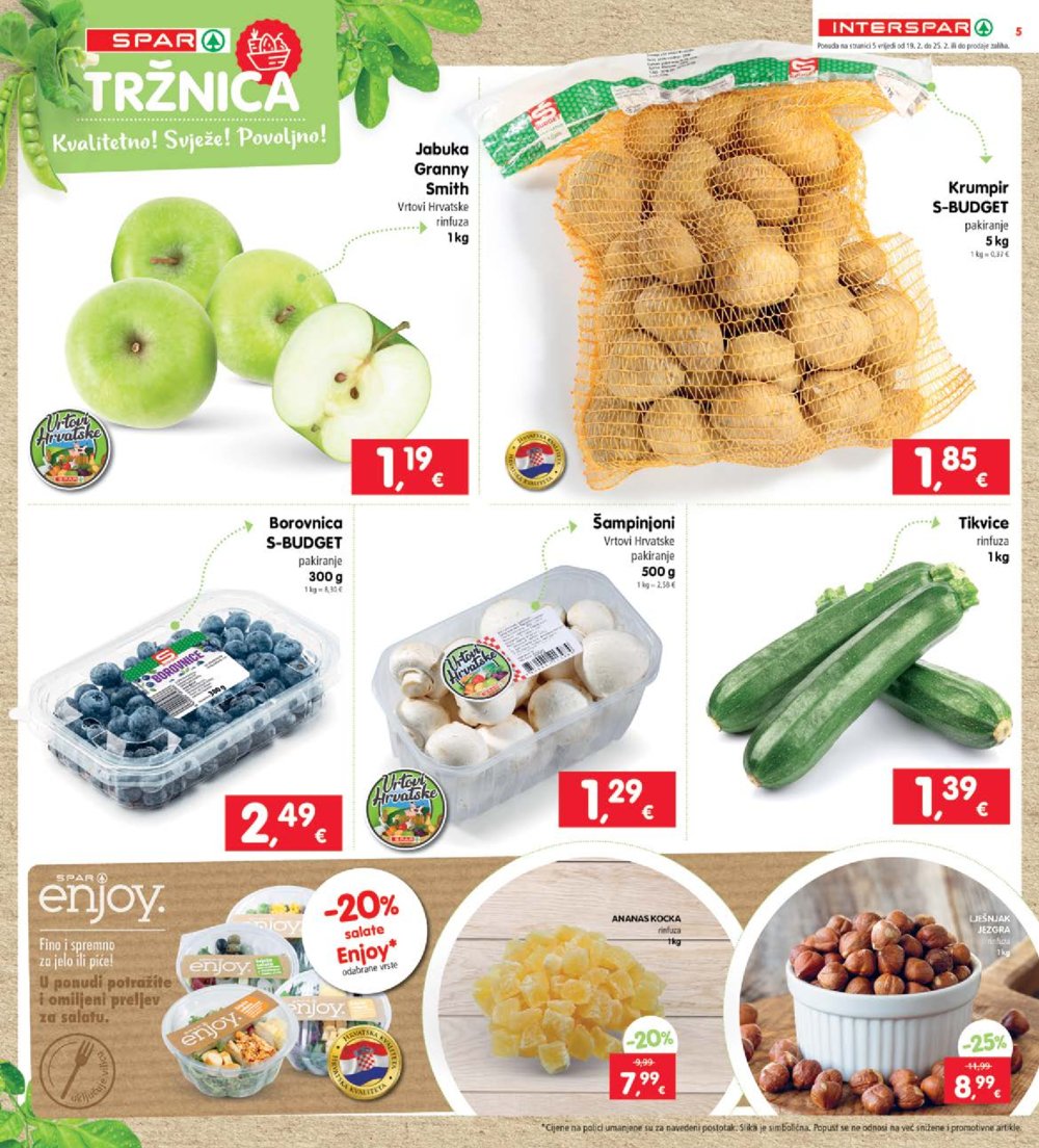 INTERSPAR katalog Akcija 19.02.-25.02.2025.