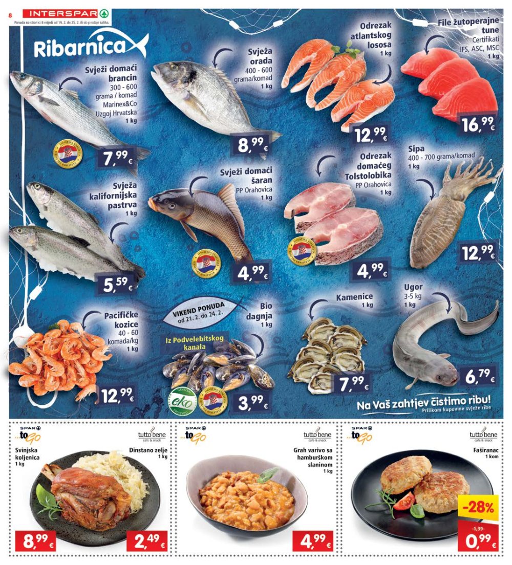 INTERSPAR katalog Akcija 19.02.-25.02.2025.